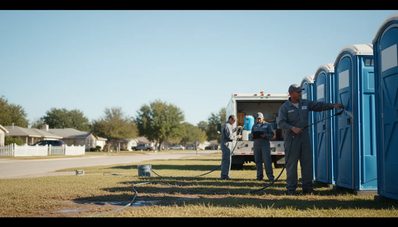 Long-Term Portable Toilet Rental in Glenview, IL near me